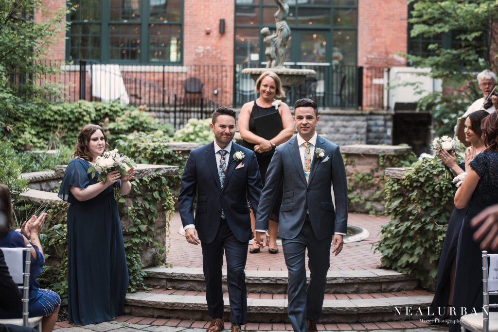 same-sex wedding ceremony in Buffalo NY